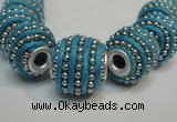 CIB473 14*14mm drum fashion Indonesia jewelry beads wholesale