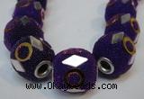 CIB482 15*16mm drum fashion Indonesia jewelry beads wholesale