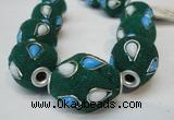 CIB491 18*23mm drum fashion Indonesia jewelry beads wholesale