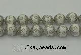 CIB545 22mm round fashion Indonesia jewelry beads wholesale