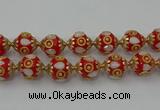 CIB547 22mm round fashion Indonesia jewelry beads wholesale