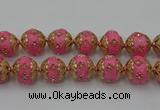 CIB548 22mm round fashion Indonesia jewelry beads wholesale