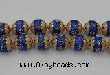 CIB552 22mm round fashion Indonesia jewelry beads wholesale