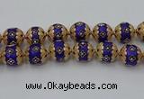 CIB553 22mm round fashion Indonesia jewelry beads wholesale