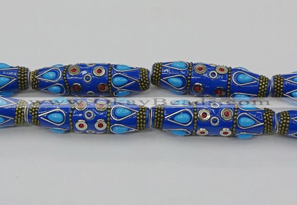 CIB570 16*60mm rice fashion Indonesia jewelry beads wholesale