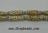 CIB615 16*60mm rice fashion Indonesia jewelry beads wholesale