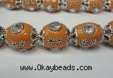 CIB80 16*22mm oval fashion Indonesia jewelry beads wholesale