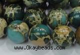 CIJ05 15.5 inches 16mm round impression jasper beads wholesale