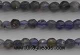 CIL116 15.5 inches 3mm faceted round iolite gemstone beads