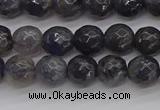 CIL118 15.5 inches 6mm faceted round iolite gemstone beads