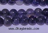 CIL20 15.5 inches 5mm round AA grade natural iolite gemstone beads