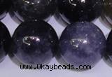 CIL28 15.5 inches 13mm round AA grade natural iolite gemstone beads