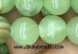 CJB311 15.5 inches 10mm round dyed green jade gemstone beads