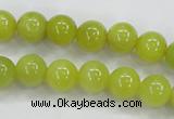 CKA05 15.5 inches 10mm round Korean jade gemstone beads