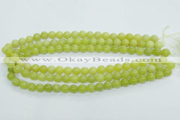 CKA103 15.5 inches 10mm round Korean jade gemstone beads