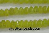 CKA12 15.5 inches 5*8mm rondelle Korean jade gemstone beads