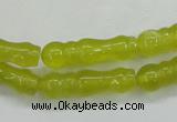 CKA20 15.5 inches 8*28mm bone Korean jade gemstone beads