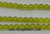 CKA202 15.5 inches 6mm round Korean jade gemstone beads