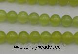 CKA203 15.5 inches 8mm round Korean jade gemstone beads