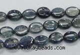 CKC204 15.5 inches 8*10mm oval natural kyanite beads wholesale