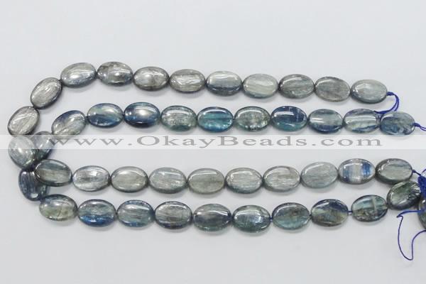 CKC207 15.5 inches 13*18mm oval natural kyanite beads wholesale