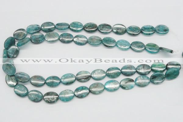 CKC24 16 inches 12*16mm oval natural kyanite beads wholesale