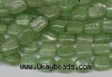 CKC259 15.5 inches 6*8mm rectangle natural green kyanite beads