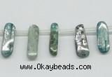 CKC31 16 inches 6*25mm wand natural kyanite beads wholesale