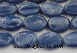 CKC531 15.5 inches 6*8mm oval natural Brazilian kyanite beads