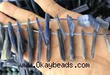 CKC547 Top drilled 10*16mm - 12*50mm sticks kyanite beads