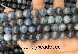 CKC753 15.5 inches 10mm round blue kyanite beads wholesale