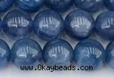 CKC790 15 inches 6mm round blue kyanite beads wholesale