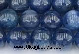 CKC791 15 inches 8mm round blue kyanite beads wholesale