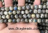 CKJ402 15.5 inches 8mm round k2 jasper beads wholesale