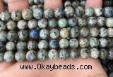 CKJ408 15.5 inches 8mm round k2 jasper beads wholesale