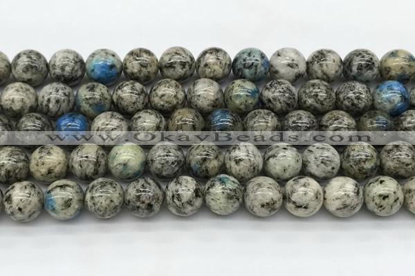 CKJ460 15.5 inches 10mm round natural k2 jasper beads wholesale