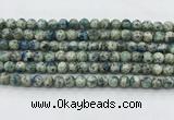 CKJ470 15.5 inches 6mm round natural k2 jasper beads wholesale