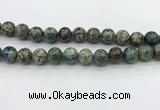 CKJ477 15.5 inches 12mm round natural k2 jasper beads wholesale