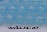 CKQ332 15.5 inches 12mm round dyed crackle quartz beads wholesale