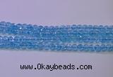 CKQ360 15.5 inches 4mm round dyed crackle quartz beads wholesale