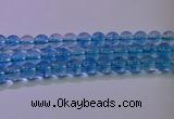 CKQ372 15.5 inches 8mm round dyed crackle quartz beads