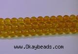 CKQ382 15.5 inches 8mm round dyed crackle quartz beads