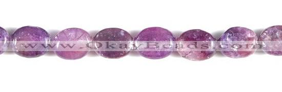 CKU01 15 inches 8*10mm oval purple kunzite beads Wholesale