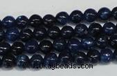 CKU100 15.5 inches 4mm round dyed kunzite beads wholesale