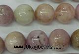 CKU207 15.5 inches 14mm round pink kunzite beads wholesale