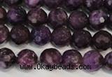 CKU23 15.5 inches 10mm faceted round purple kunzite beads wholesale