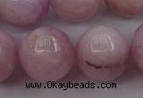 CKU257 15.5 inches 14mm round pink kunzite beads wholesale