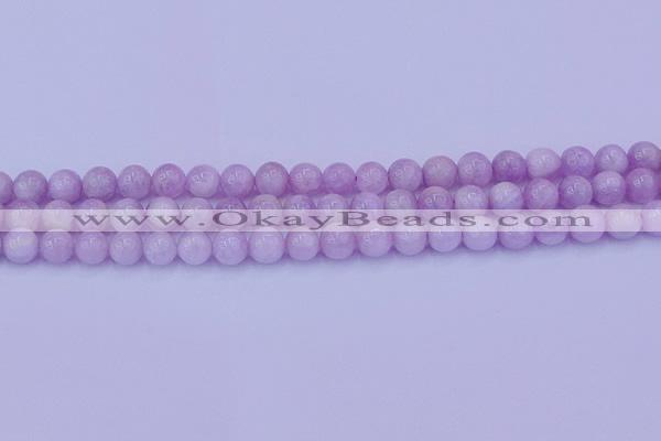 CKU262 15.5 inches 8mm round natural pink kunzite beads