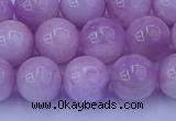 CKU264 15.5 inches 12mm round natural pink kunzite beads