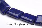 CLA05 Rectangle deep blue dyed lapis lazuli 12*16mm stone beads